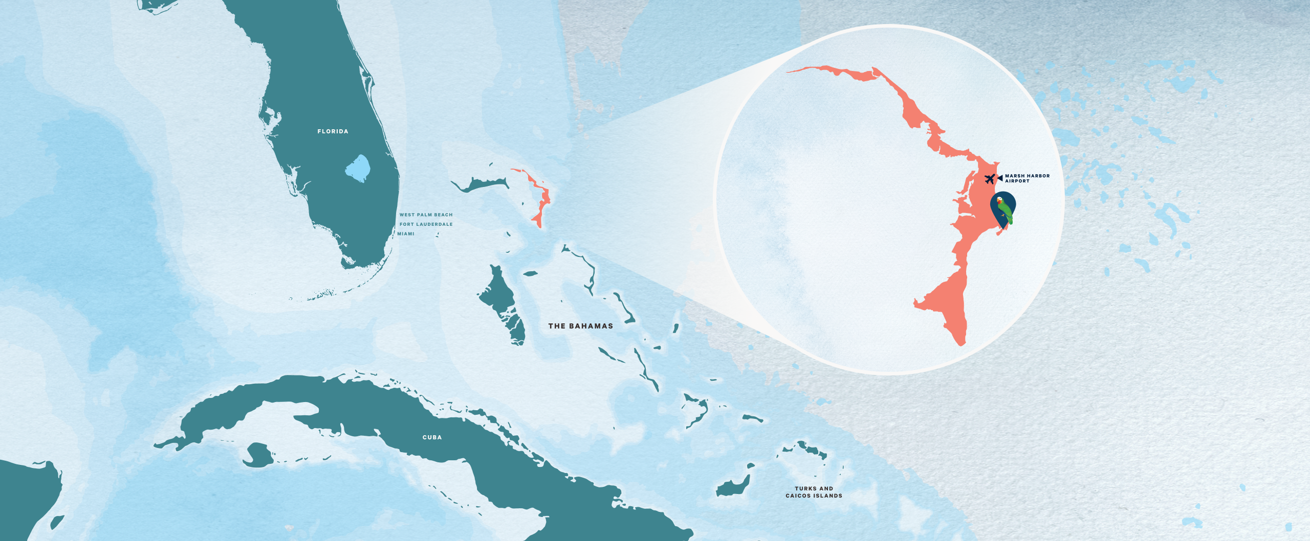 Great Abaco Map