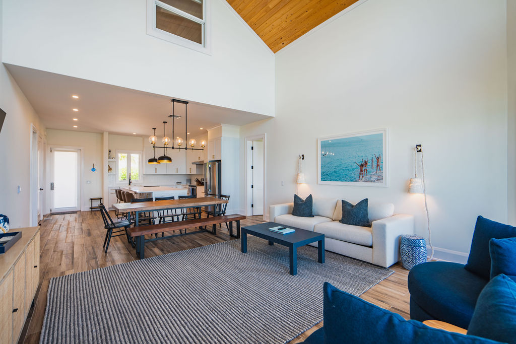 Interior area of a luxury property at The Abaco Club