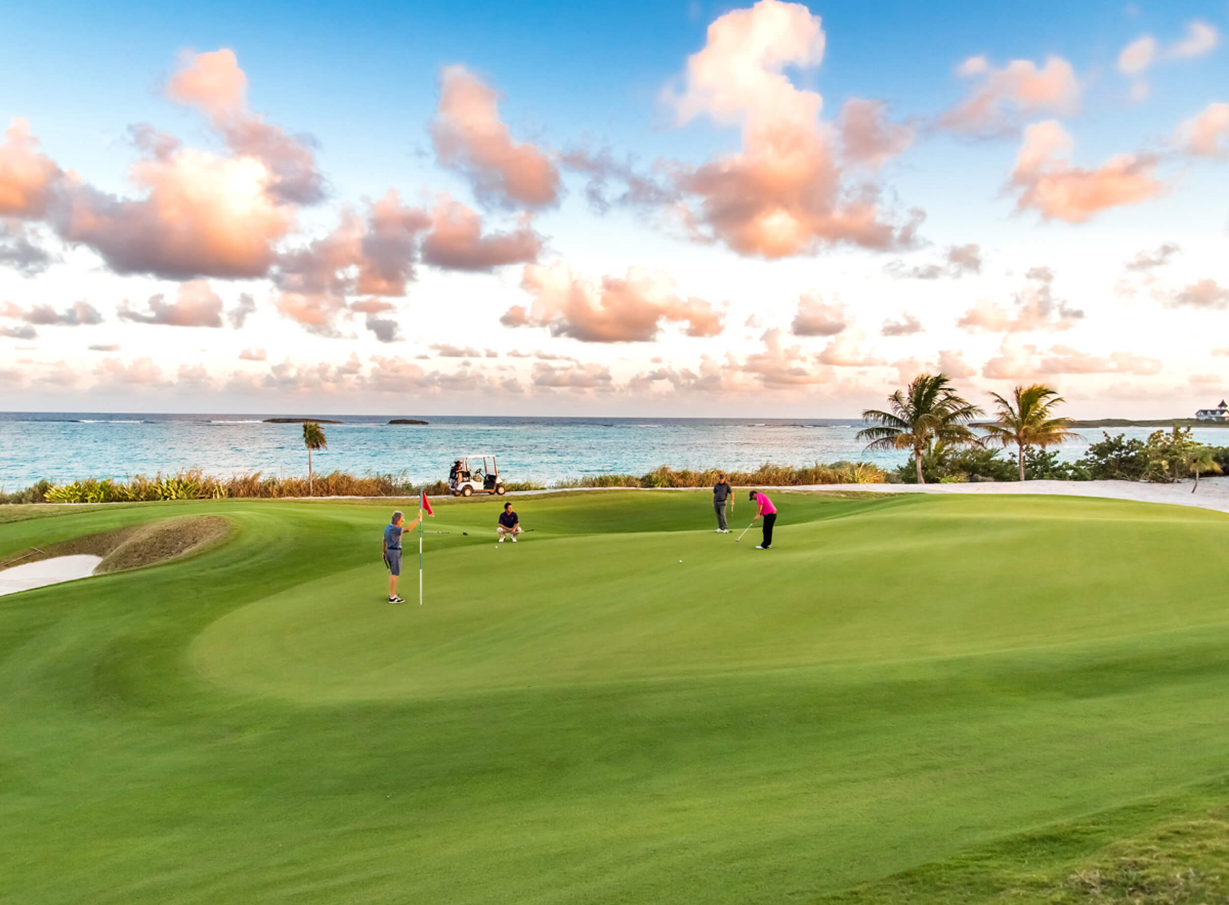 The Abaco Club Golf Course at The Bahamas