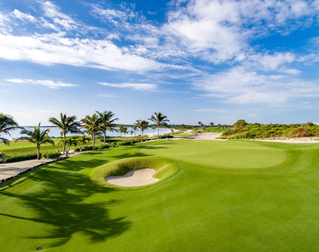 golf course at The Abaco Club