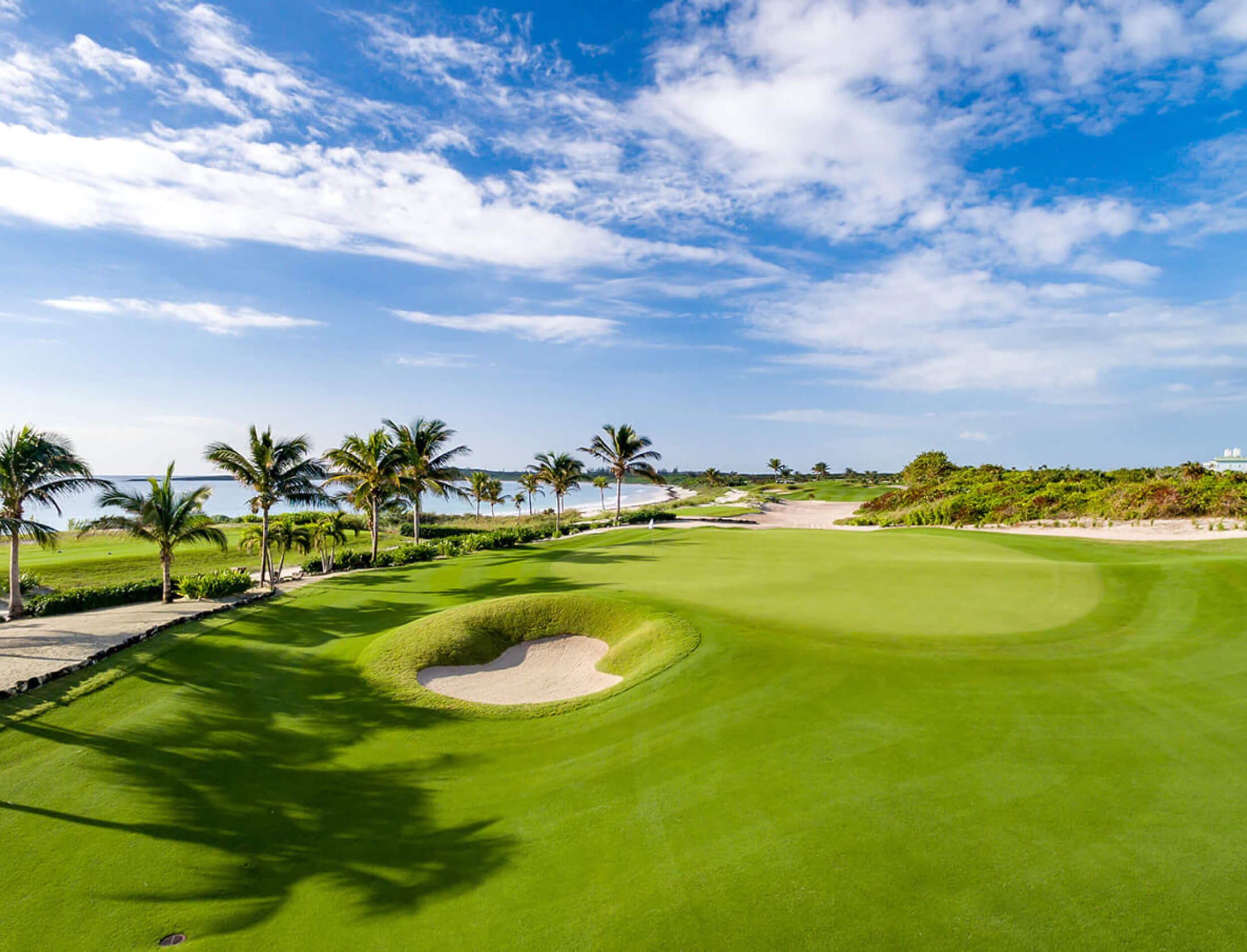 golf course at The Abaco Club