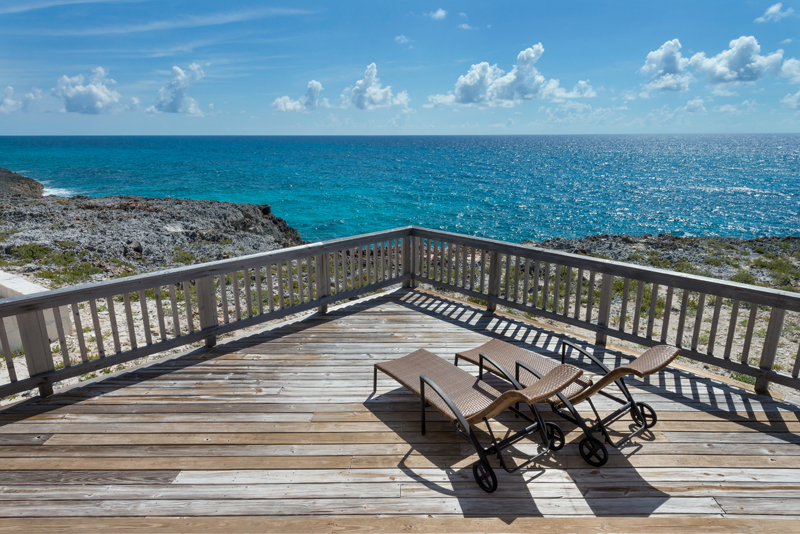 View from a beachfront property at The Abaco Club