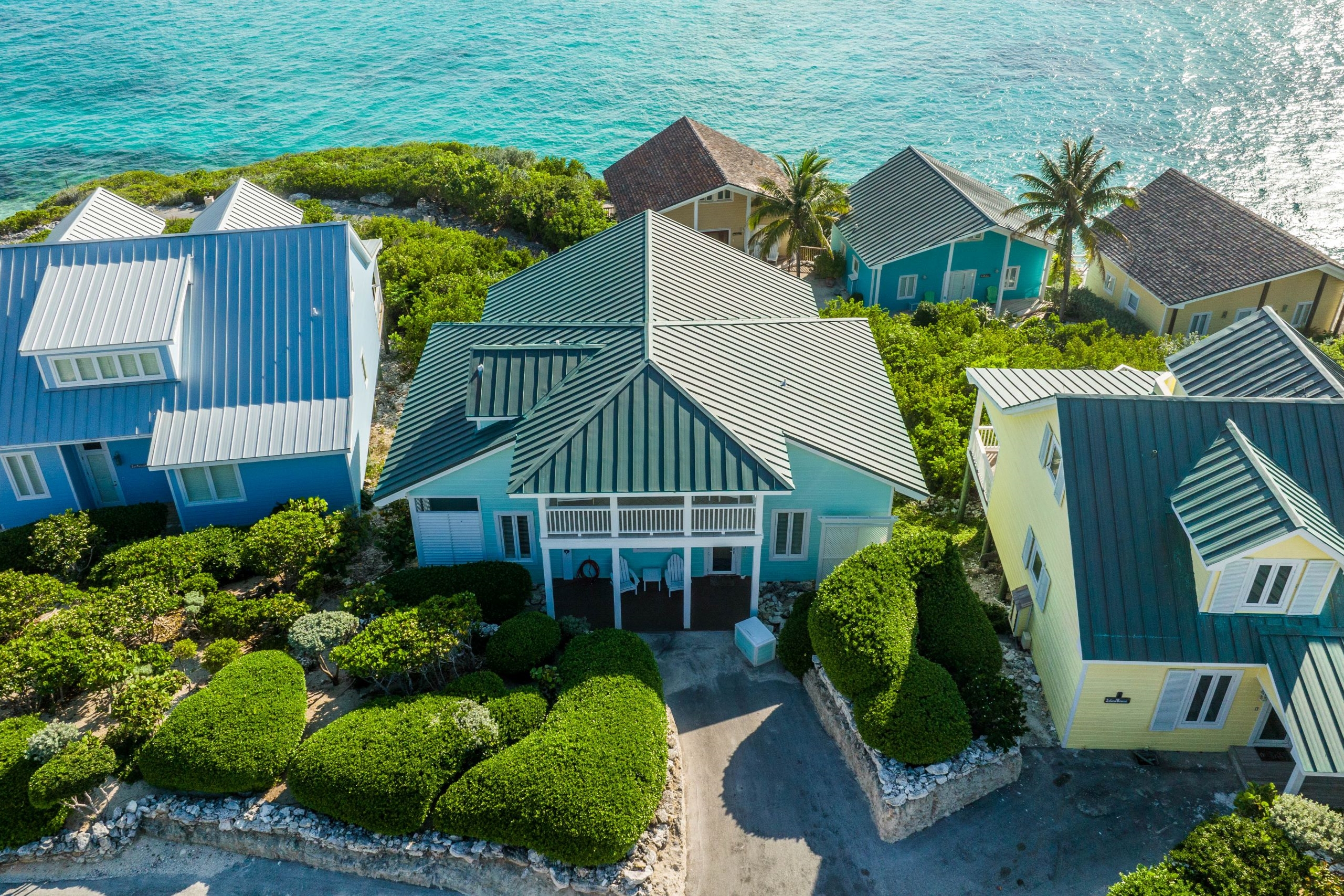 Beachfront house at The Abaco Club