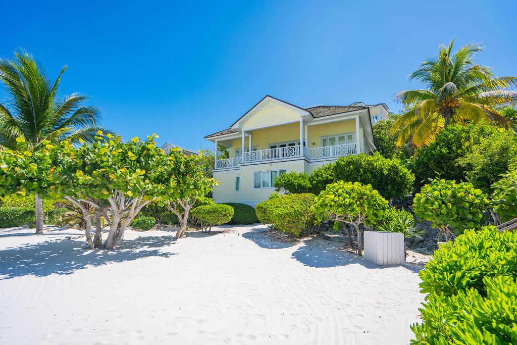 Beachfront house with ocean view at The Abaco Club