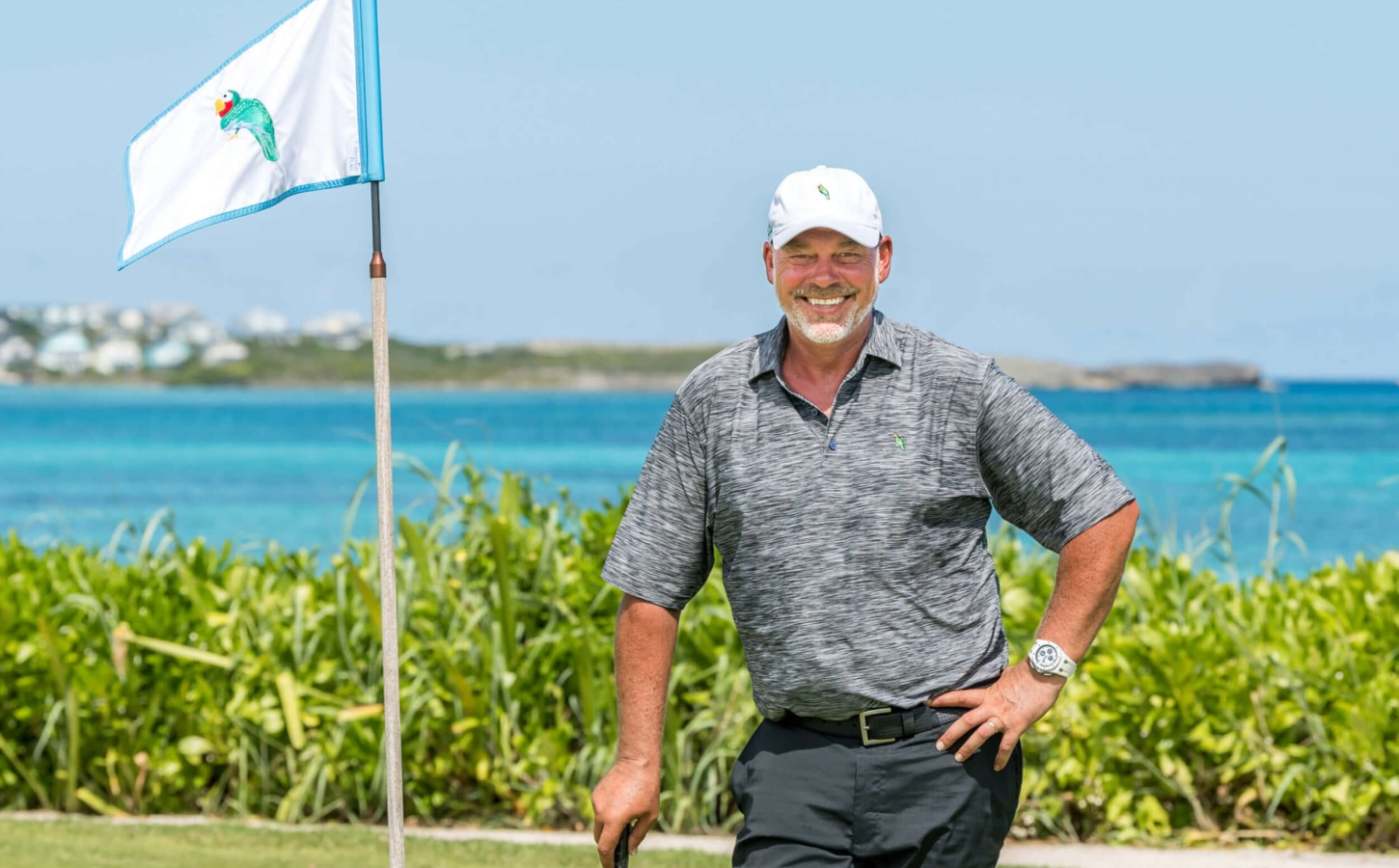 Abaco Club Ambassador and professional golfer Darren Clarke