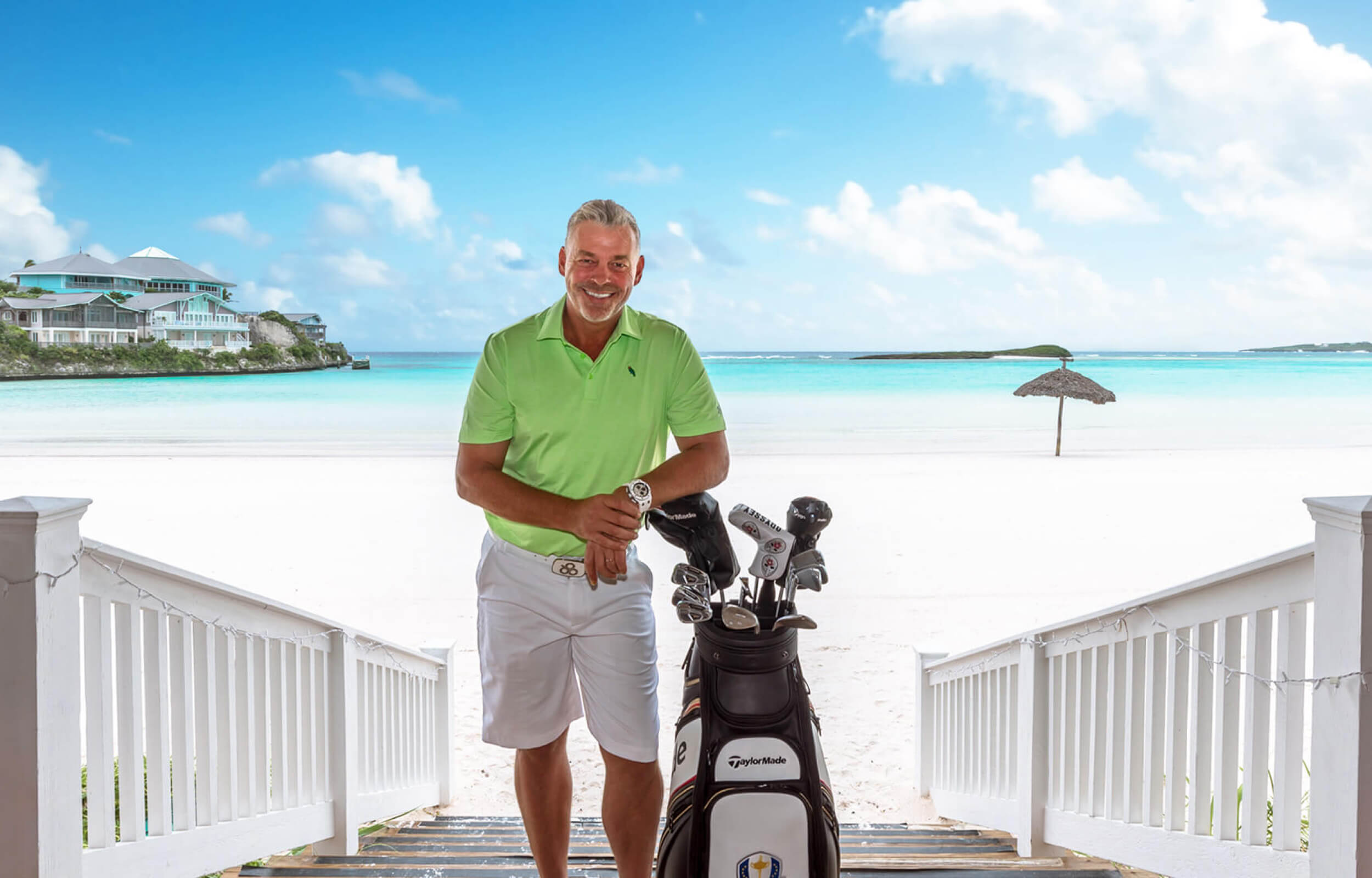 Abaco Club Ambassador and professional Golfer Darren Clarke
