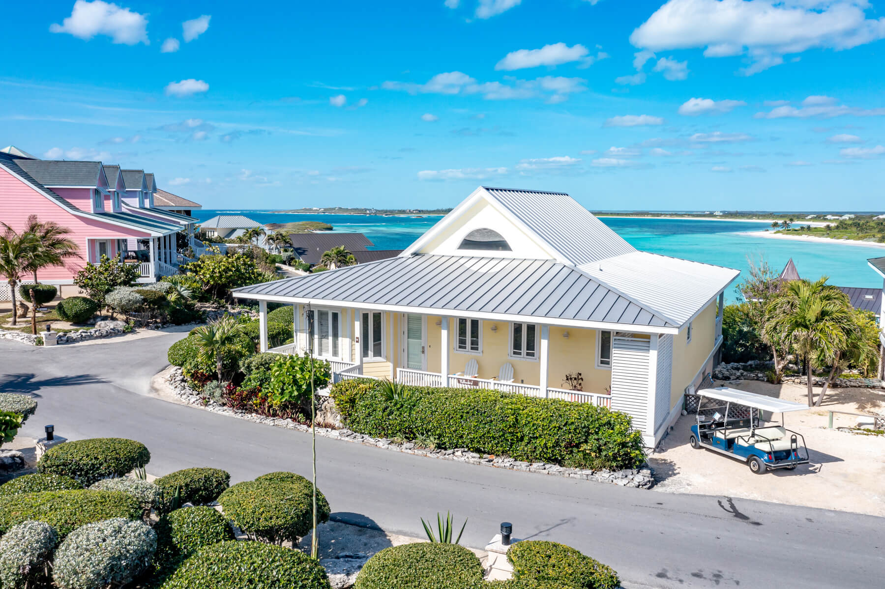 Luxurious beachfront villa at Yellowbird a listing of The Abaco Club