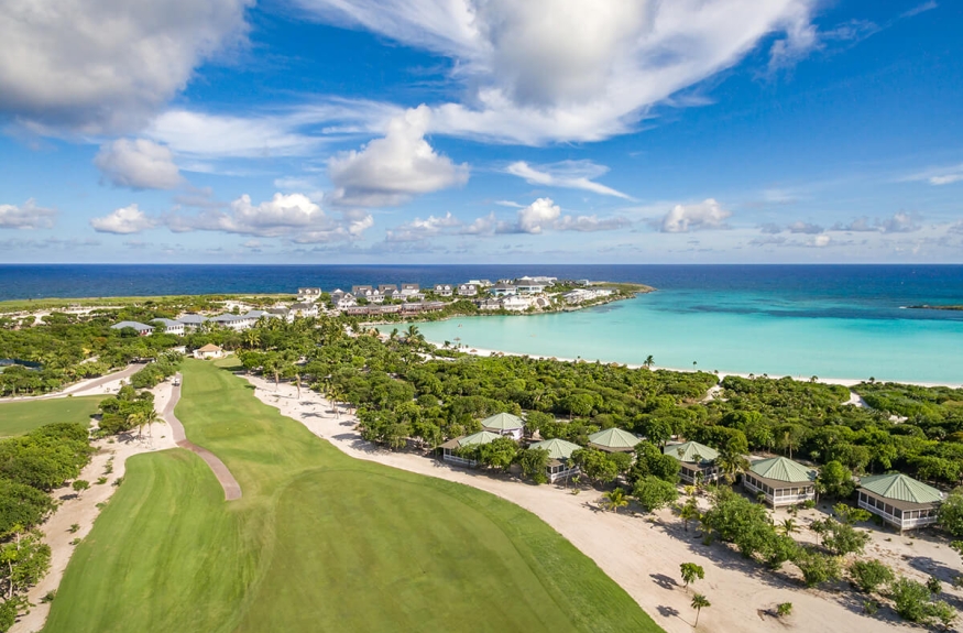 Panoramic view of The Abaco Golf Course