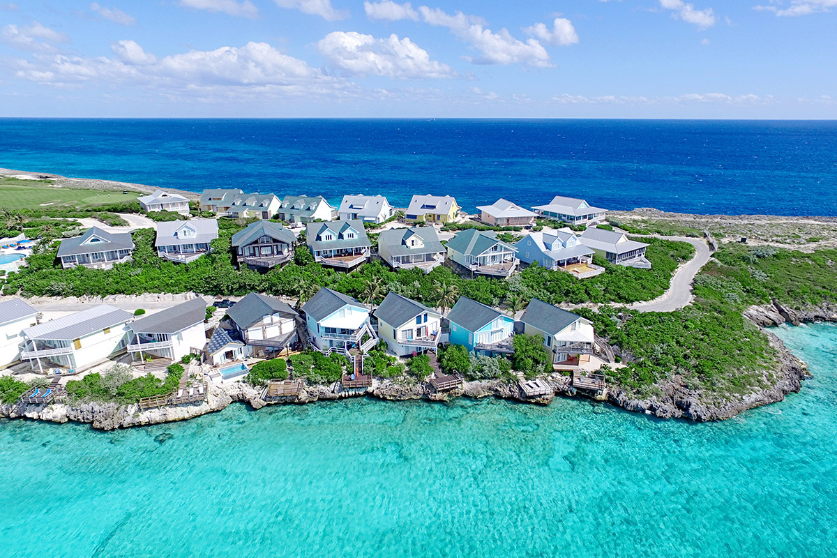 Panoramic view of The Abaco Club, showcasing club lifestyle