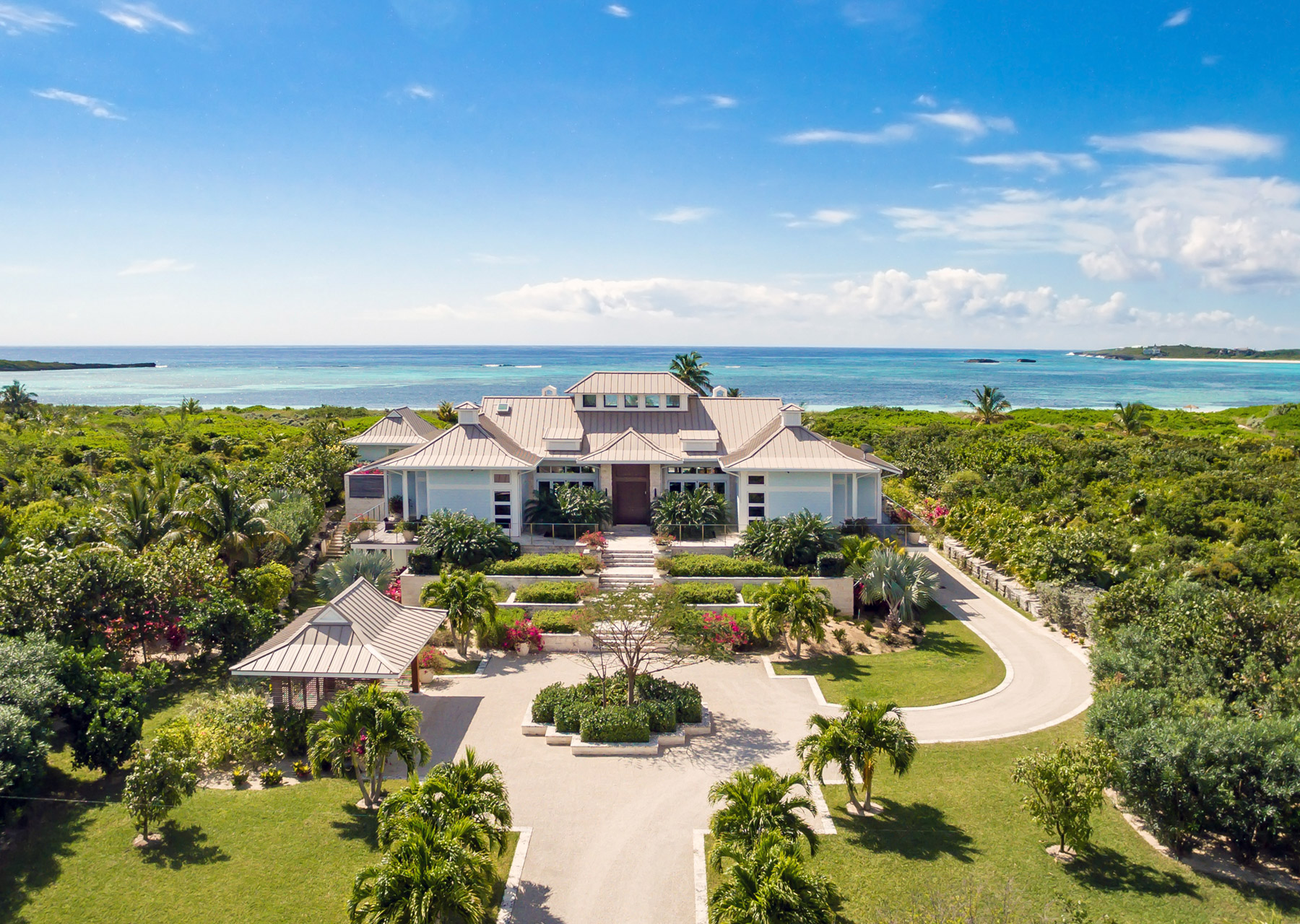 View of a luxury real estate property at The Abaco Club