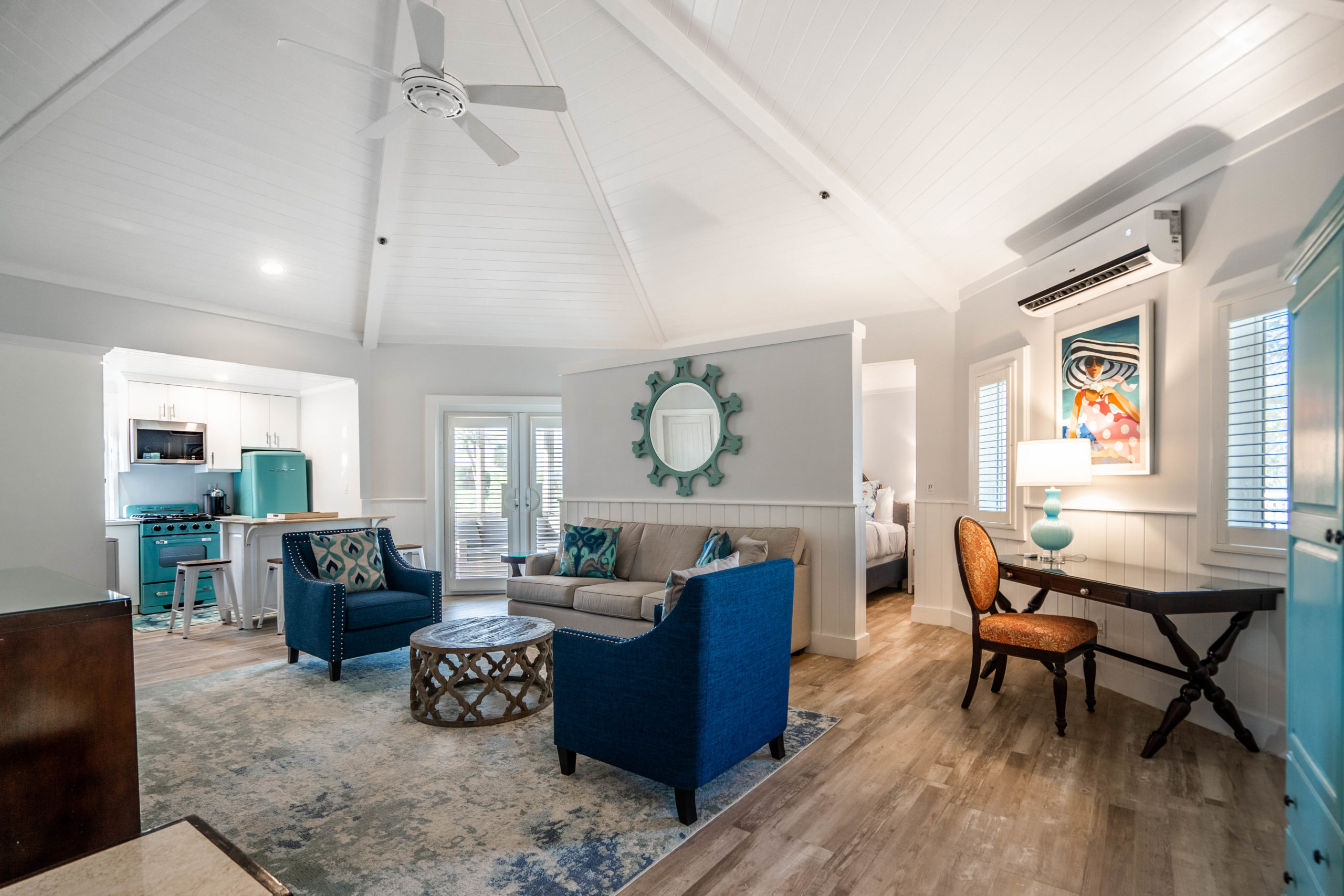 Beautiful open living concept in a beachfront property at The Abaco Club