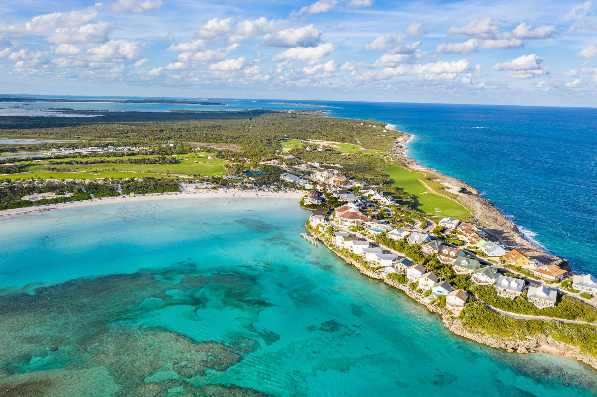 The Abaco Club aerial view